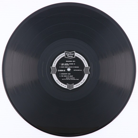 Bunny Maddox And His Old-Time Charleston Band – The Roaring 20's LP Record C4004 - Picture 10 of 16